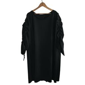 Lane Bryant Ruched Sleeve Dress